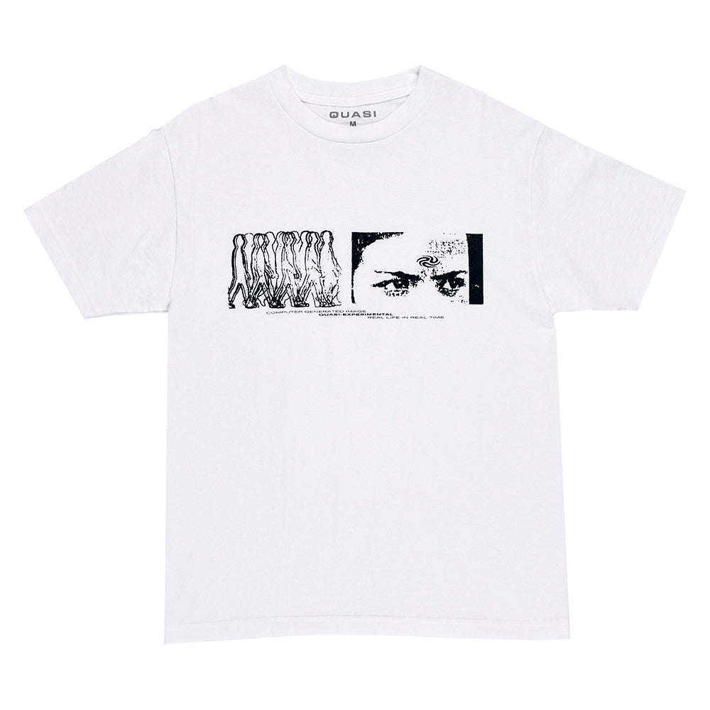 QUASI CGI TEE WHITE