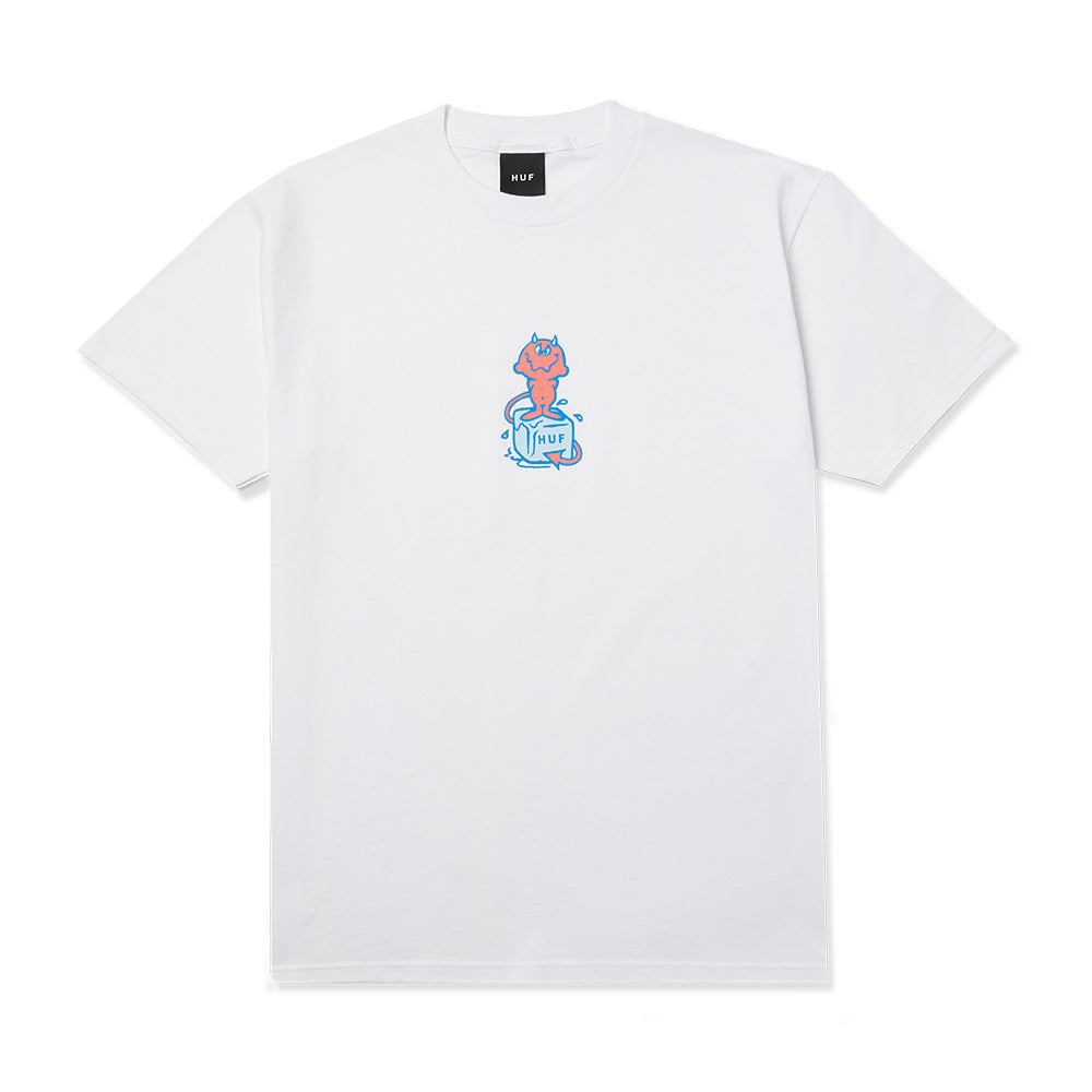 HUF MELT TEE WHITE