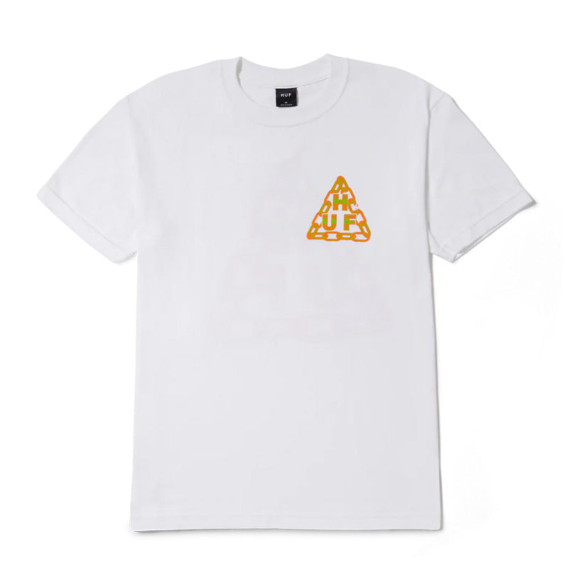 HUF HARD LINKS TEE WHITE