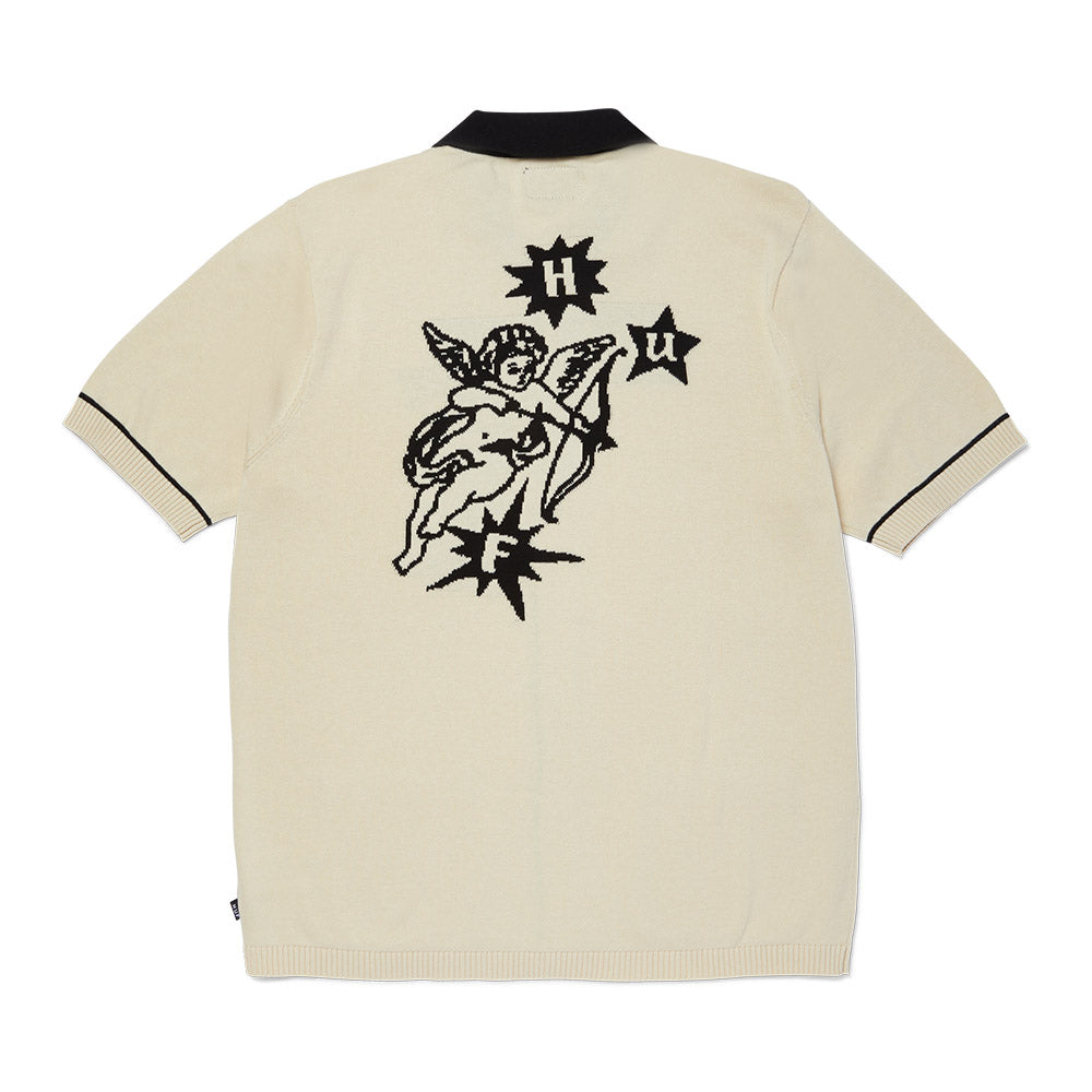 HUF ICARUS KNIT TOP CREAM