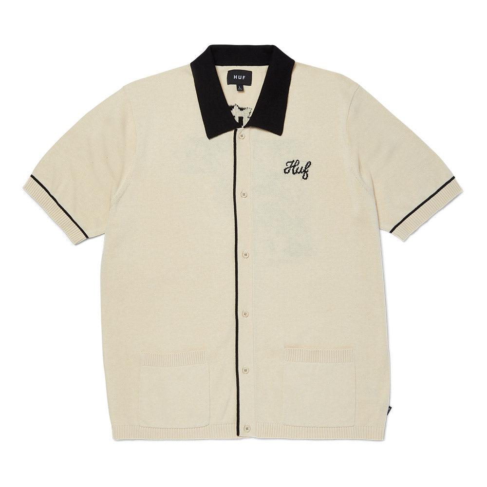 HUF ICARUS KNIT TOP CREAM