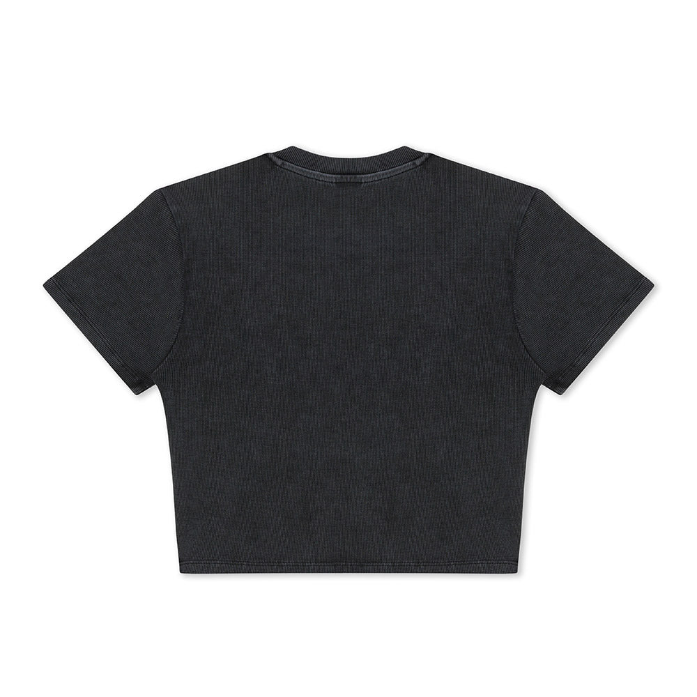 RIPNDIP DND CROPPED BABY TEE BLACK