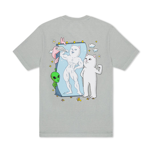 RIPNDIP MAGIC MIRROR TEE GREY