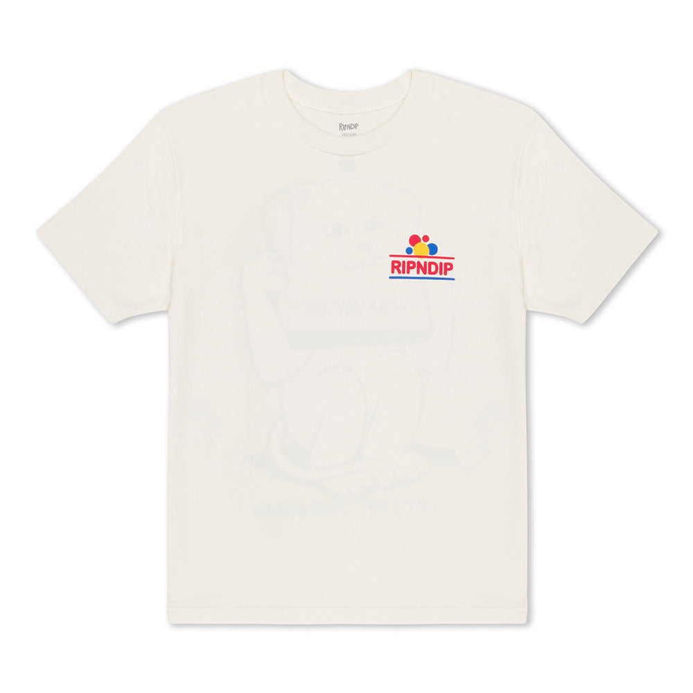 RIPNDIP WONDER NERM TEE CREAM