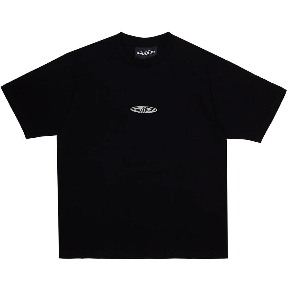 WKND FISHBONE EMBLEM TEE BLACK