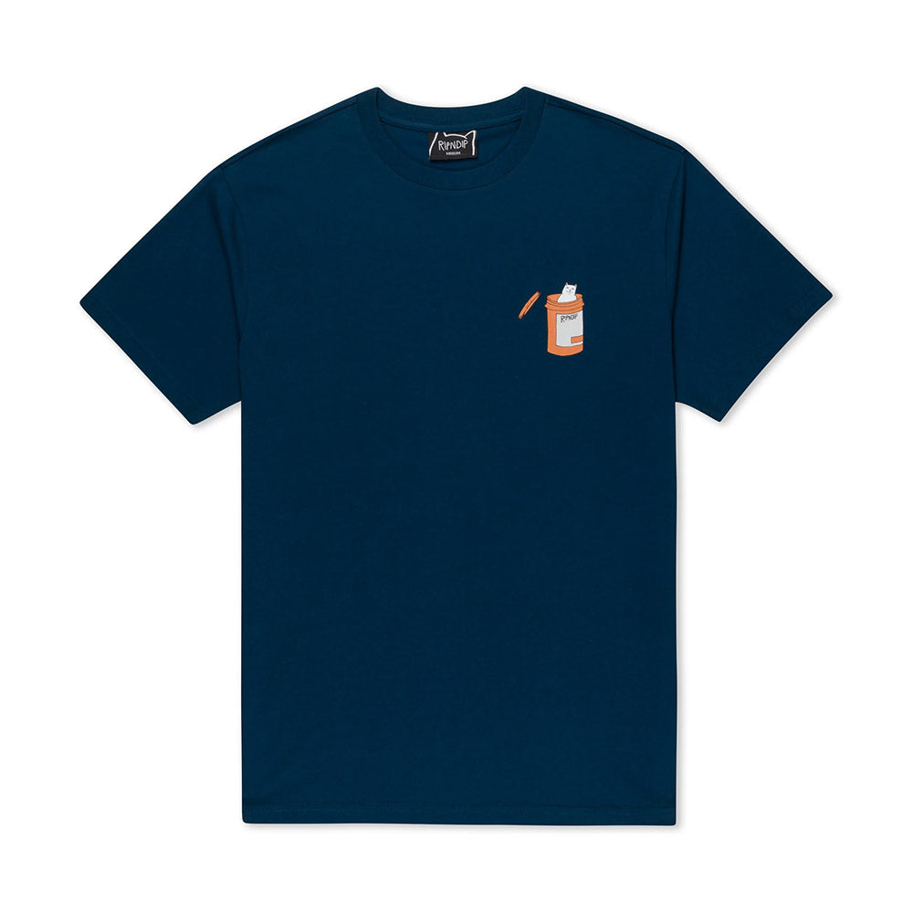 RIPNDIP NERMAL PILLS TEE NAVY