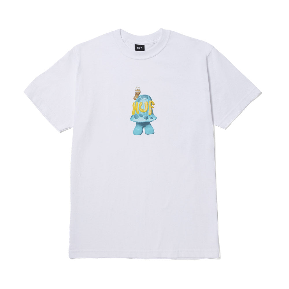 HUF SHROOMERY TEE WHITE
