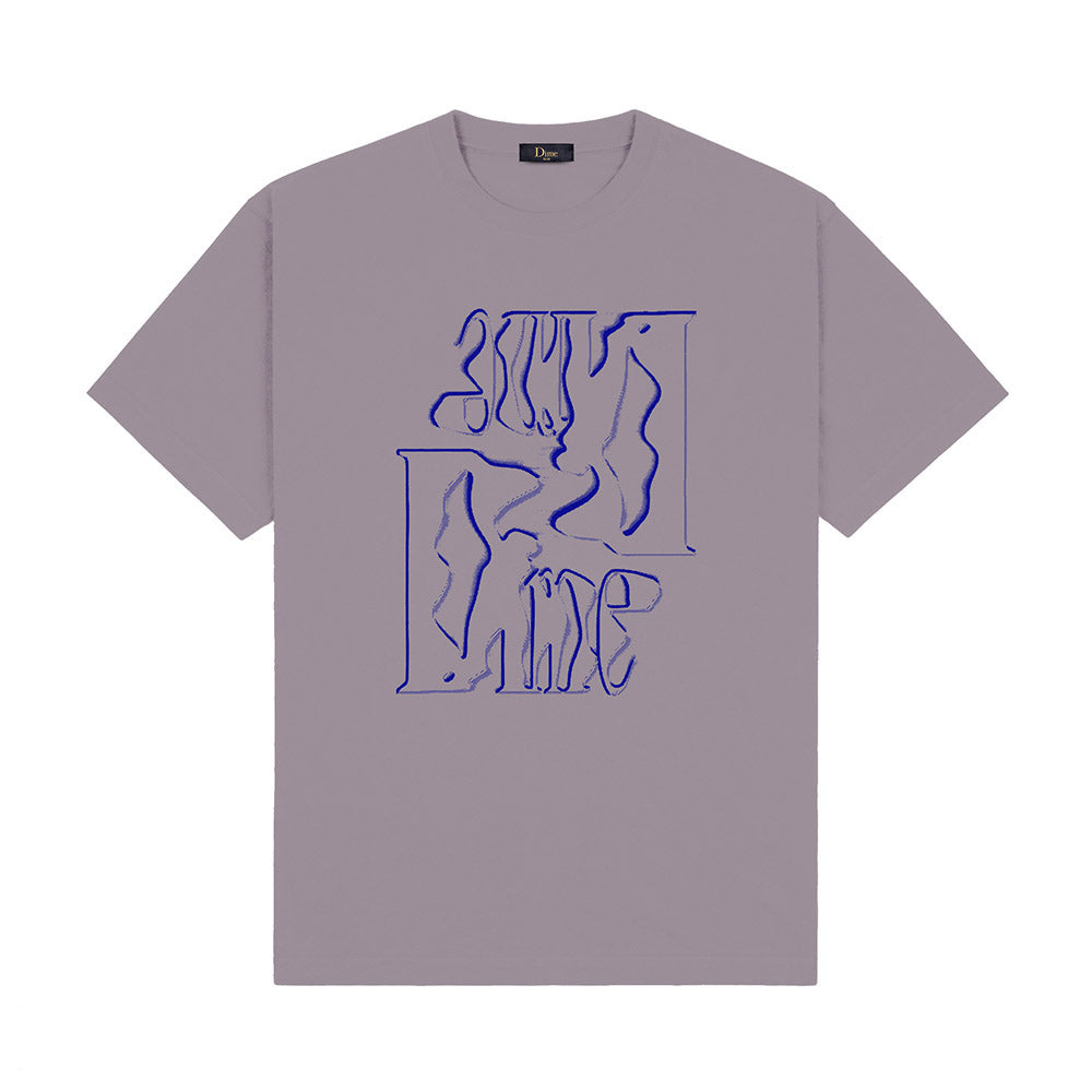 DIME MONOGRAM TEE PURPLE