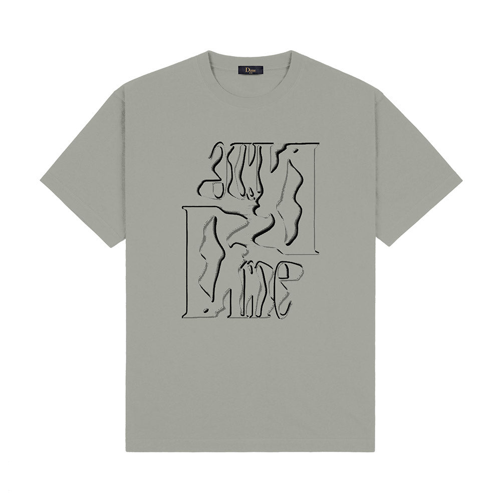 DIME MONOGRAM TEE GREY