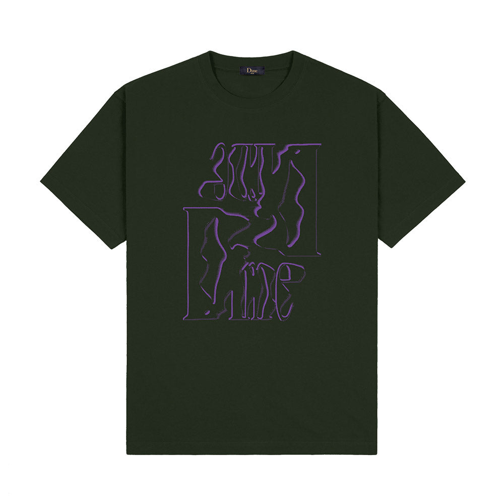 DIME MONOGRAM TEE GREEN