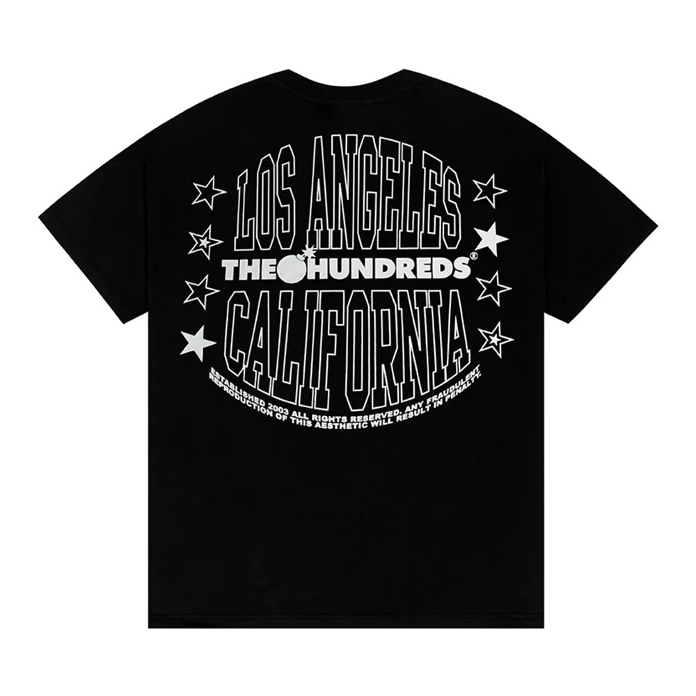 THE HUNDREDS LOADED BAR TEE BLACK