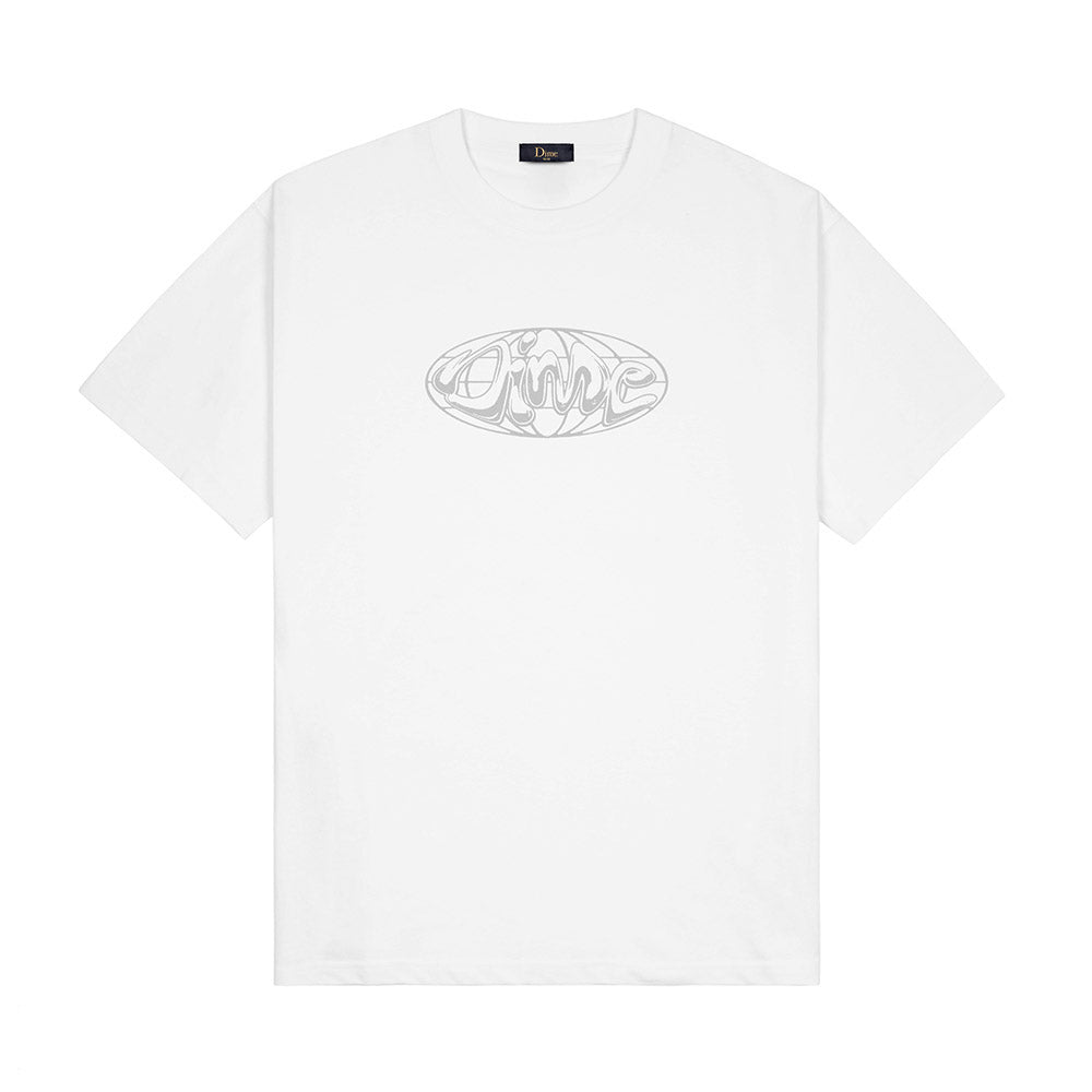 DIME GLOBE TEE WHITE