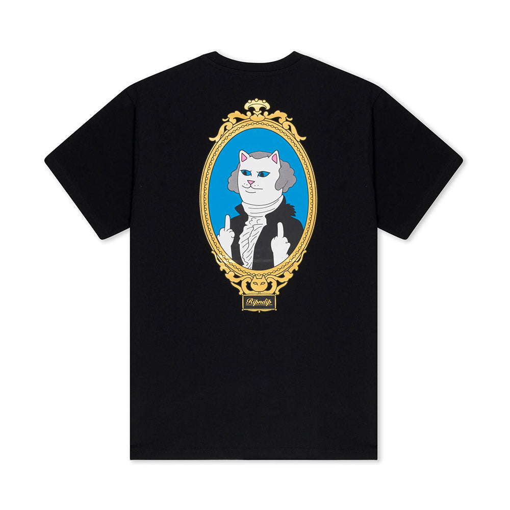 RIPNDIP PRESIDENT NERMIE TEE BLACK