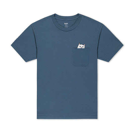 RIPNDIP LORD NERMAL POCKET TEE BLUE