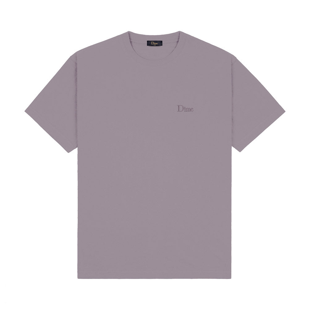 DIME CLASSIC SMALL LOGO TEE PURPLE