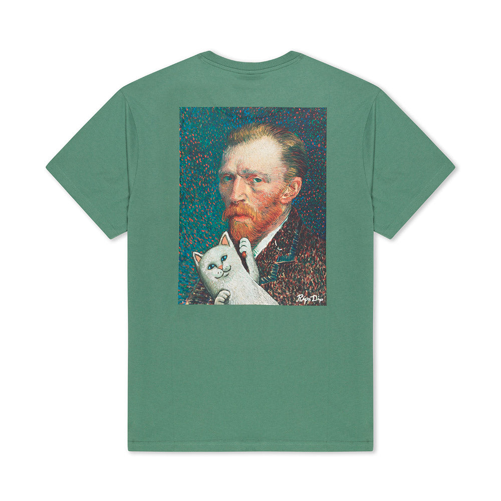 RIPNDIP VAN NERMAL TEE OLIVE