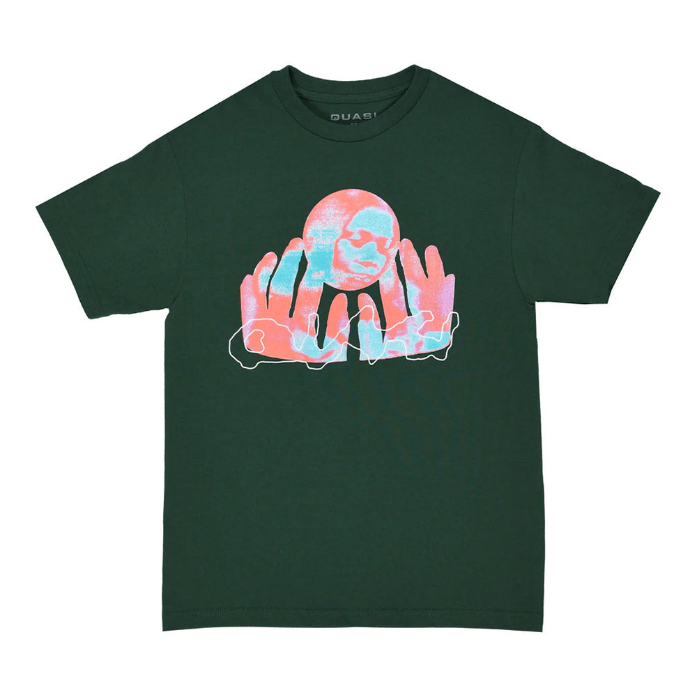 QUASI BUBBLE TEE DARK GREEN