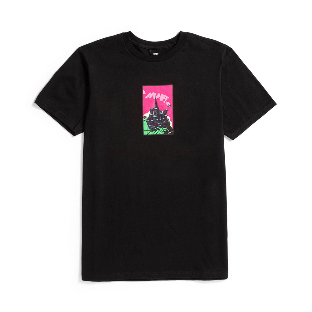 HUF SKY IS THE LIMIT TEE BLACK