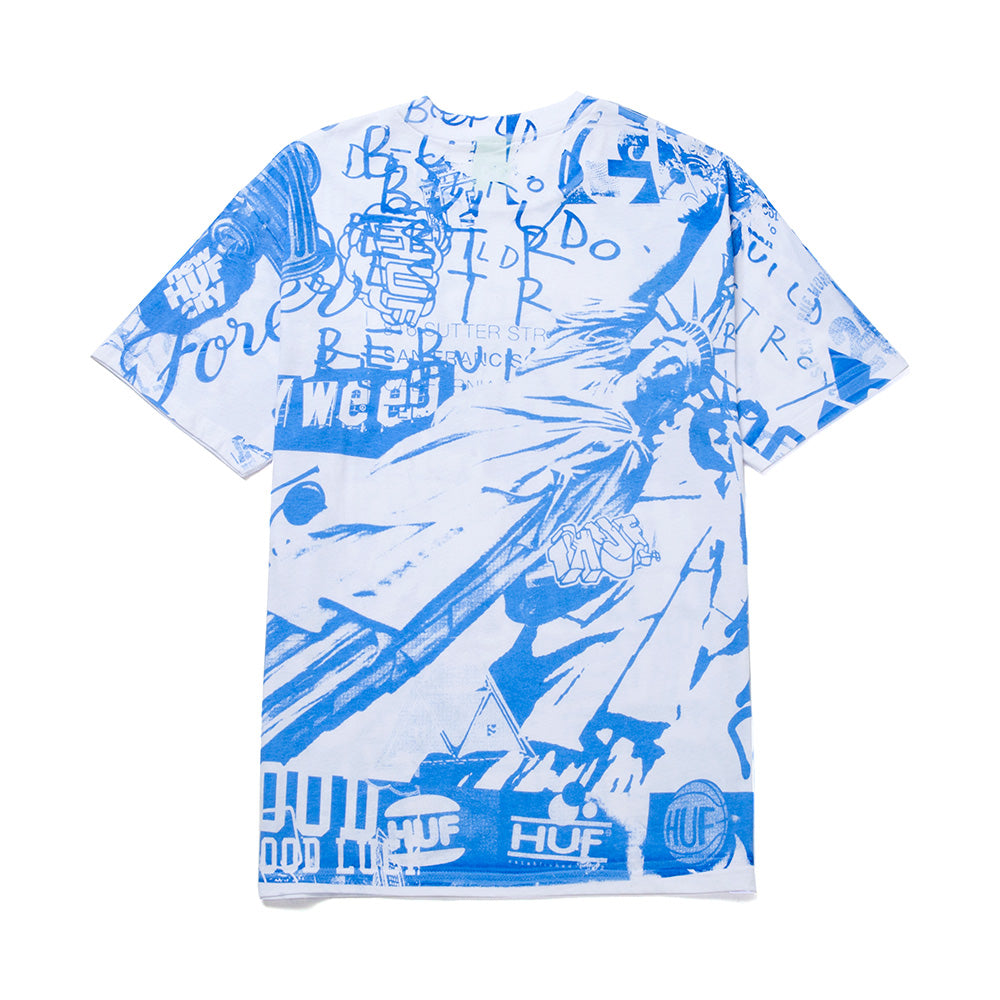 HUF TWENTY TEE WHITE