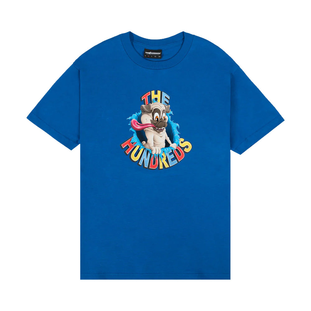 THE HUNDREDS WALLY SHOW TEE BLUE