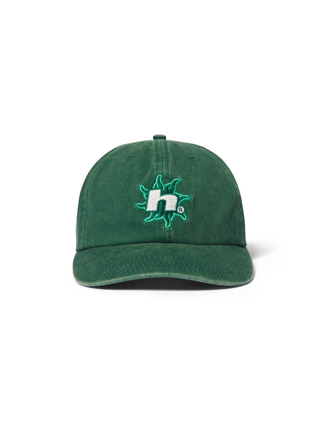 Sol Denim 6 Panel Washed Hat Green