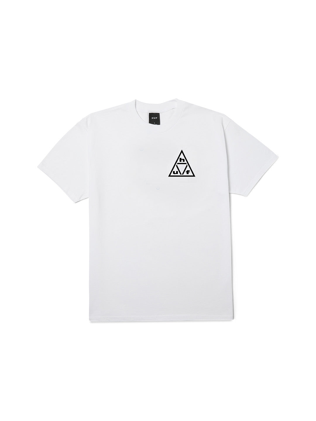 Triple Triangle Tee White