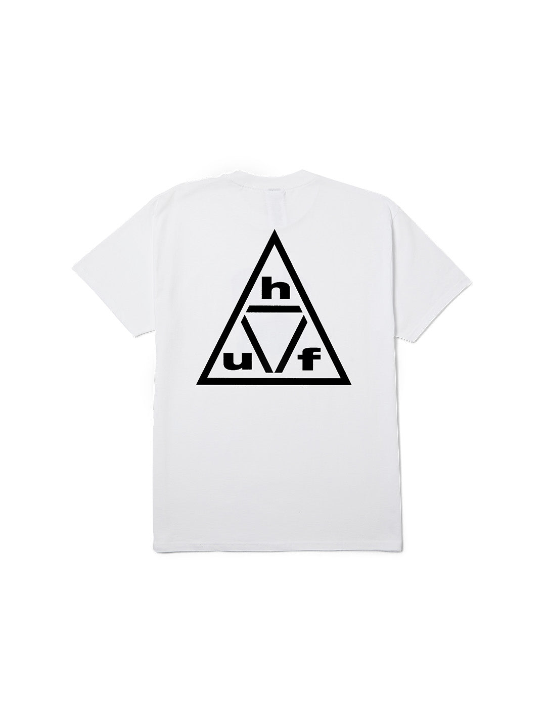 Triple Triangle Tee White