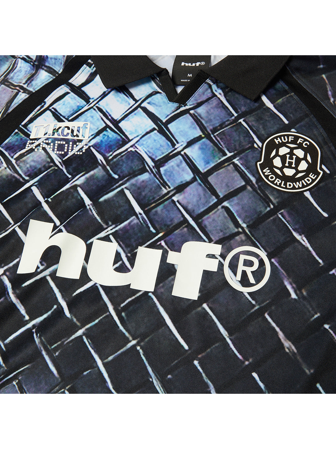 Diamond Plate Jersey Black