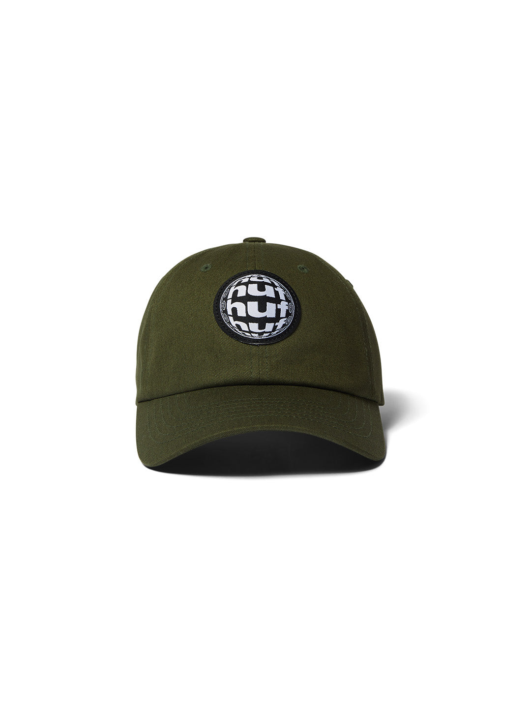 Wide Angle 6 Panel Hat Green