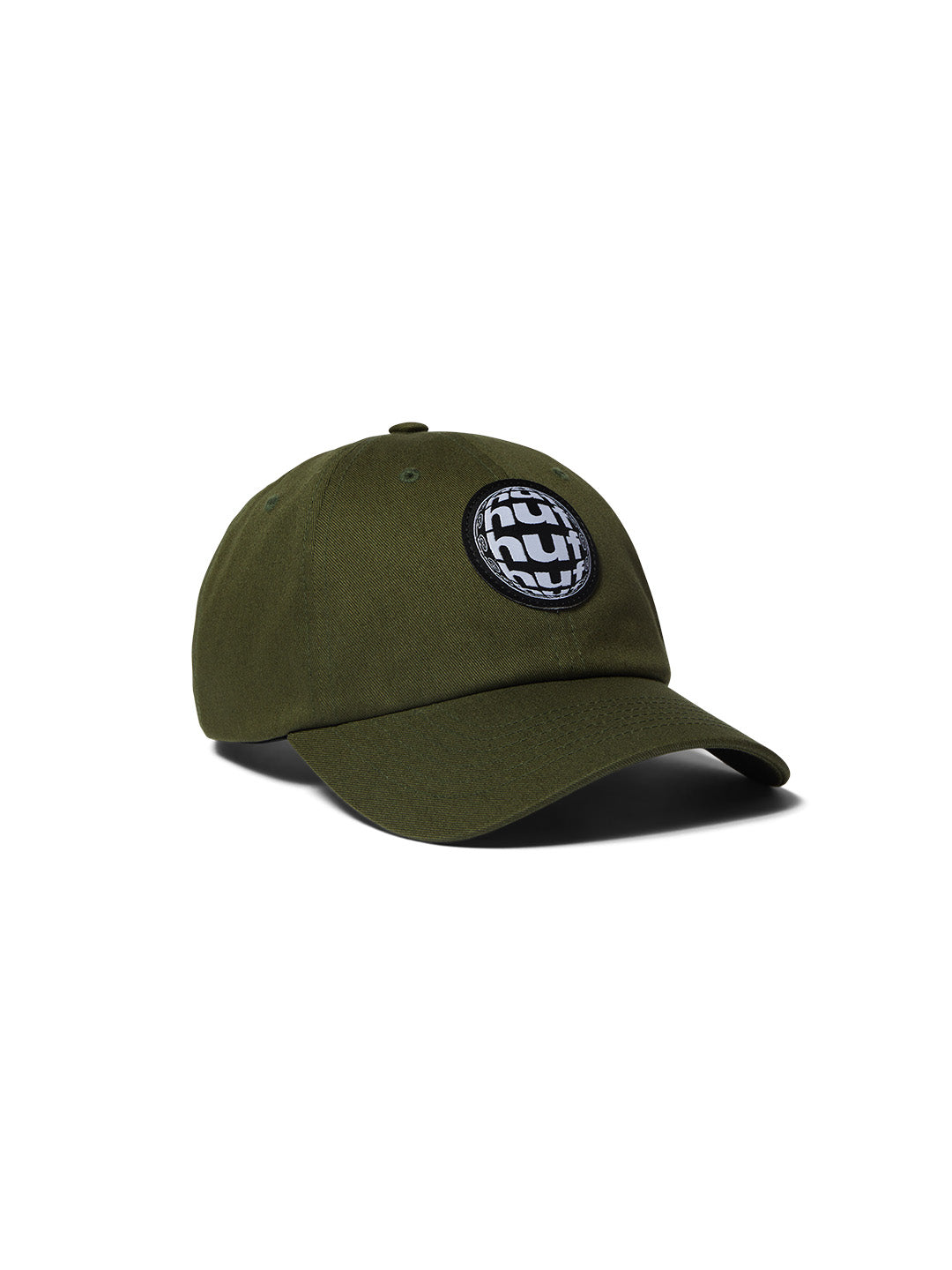 Wide Angle 6 Panel Hat Green