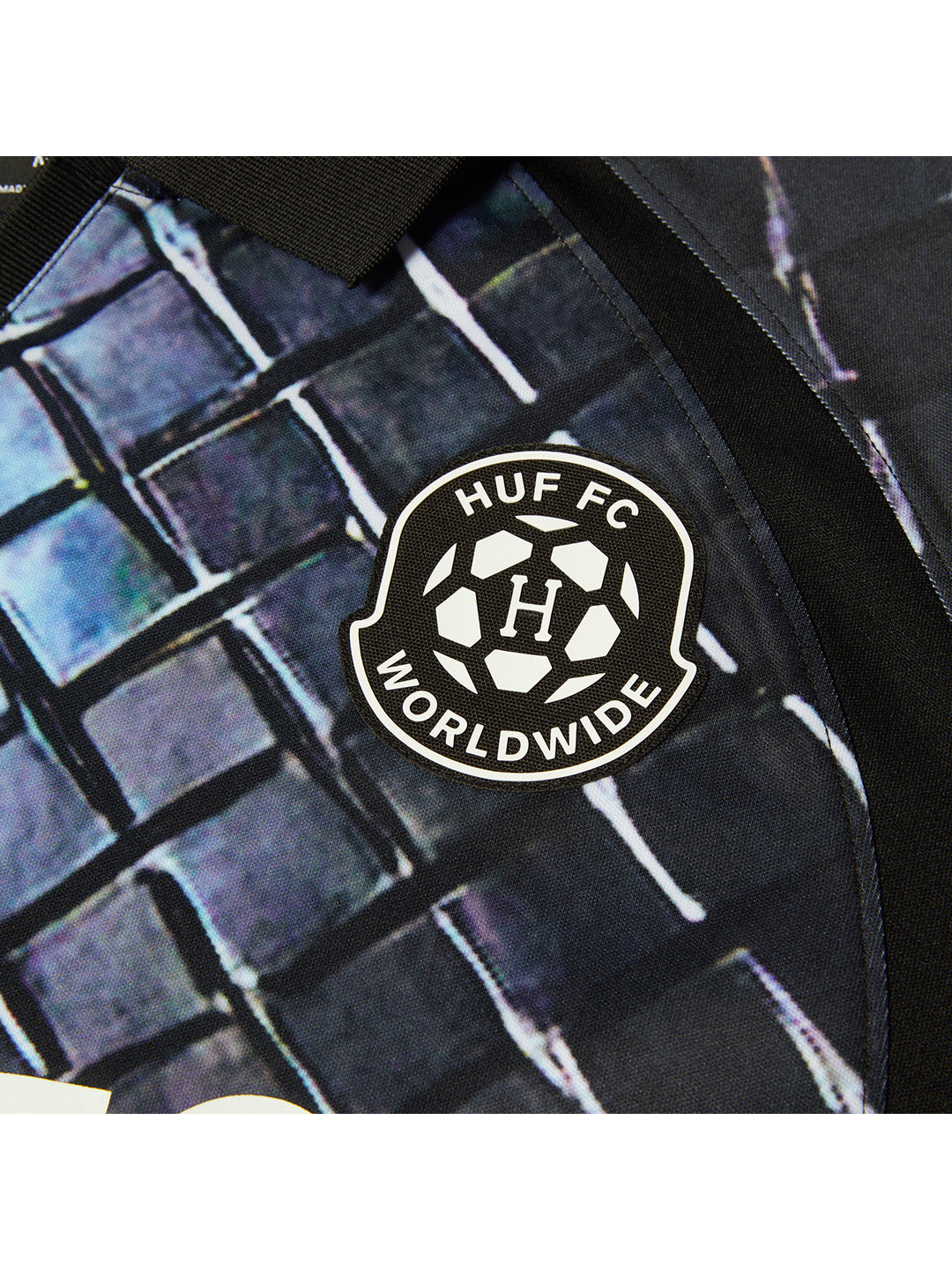 Diamond Plate Jersey Black