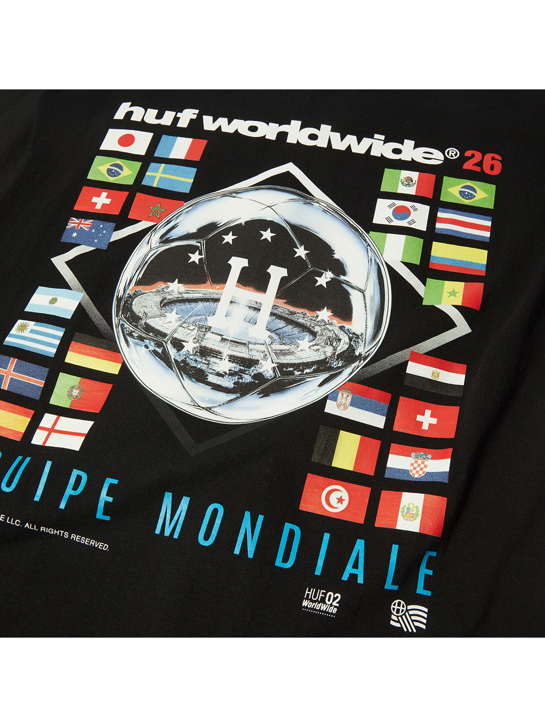 Equipe Mondiale Tee Black