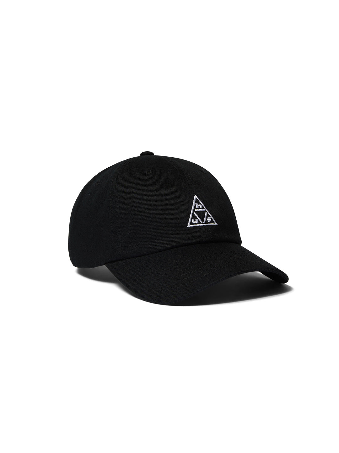 Triple Triangle 6 Panel Hat Black