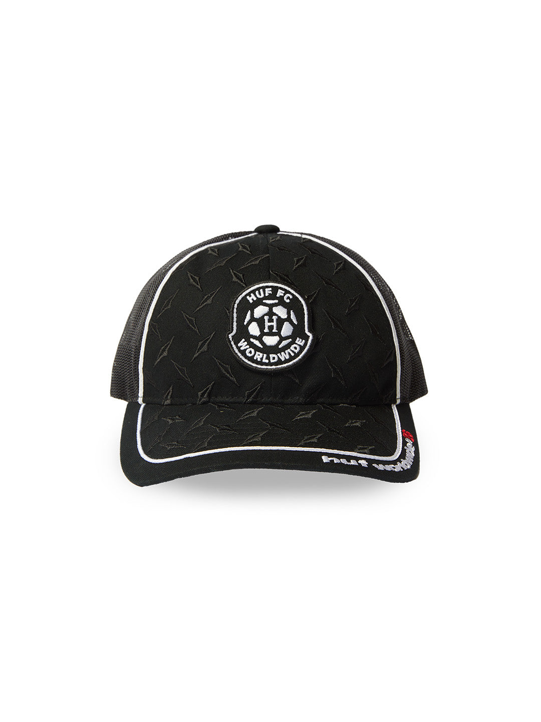 Diamond Plate Trucker Black