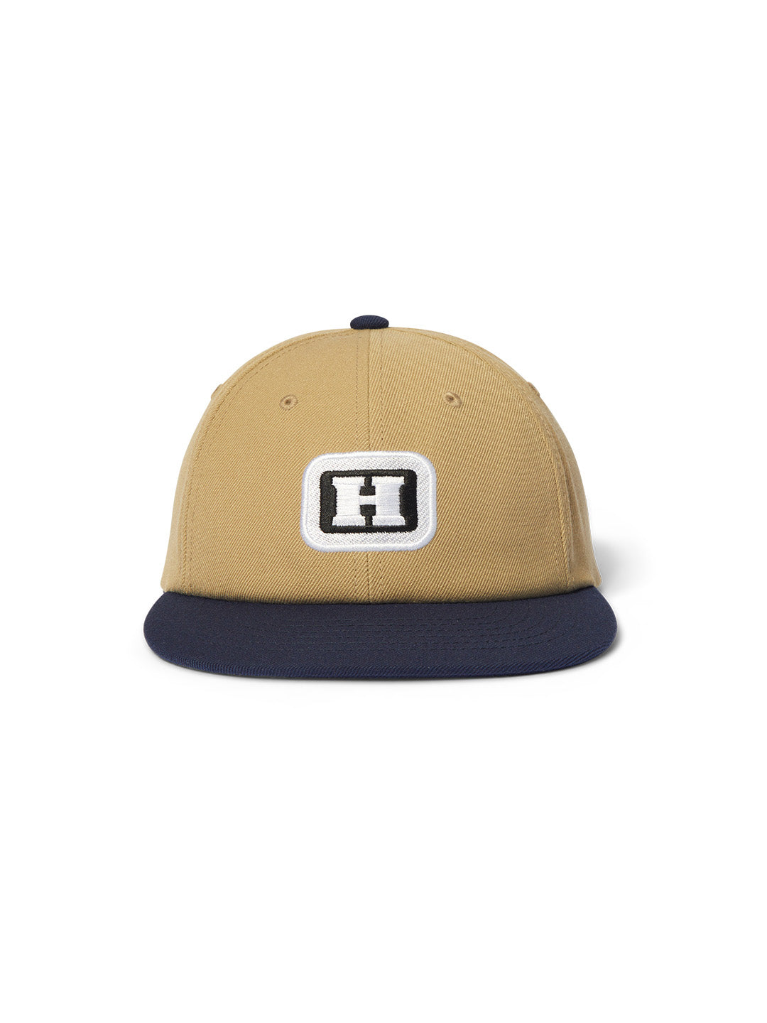 Serif H 6 Panel Snapback Khaki