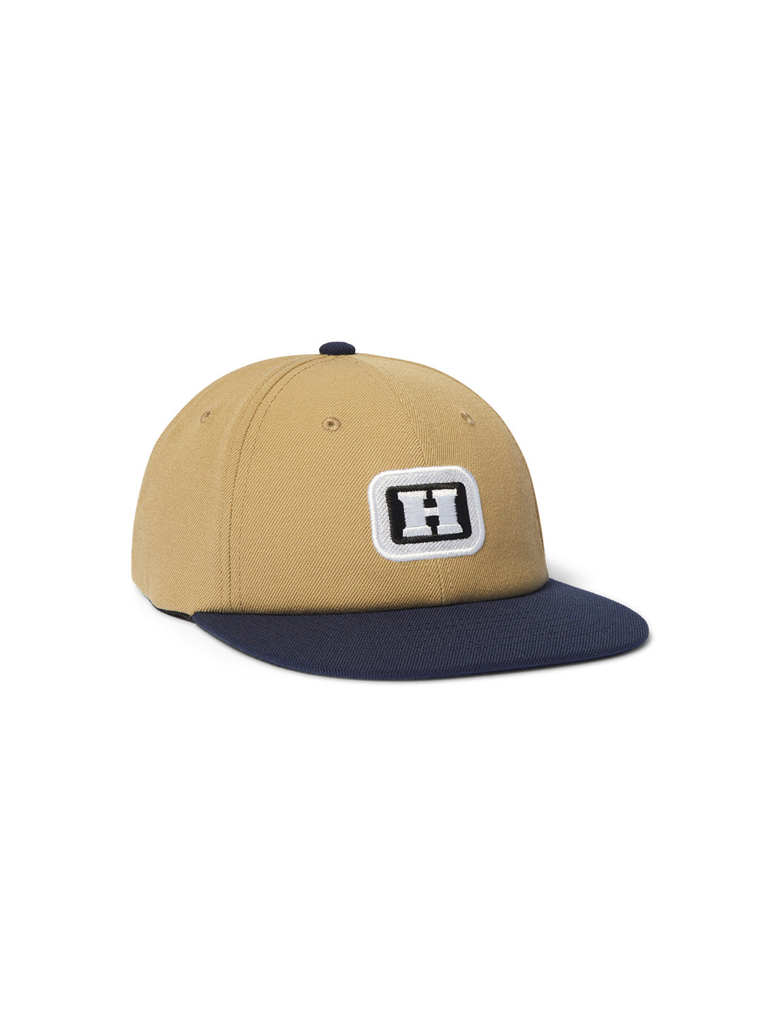 Serif H 6 Panel Snapback Khaki