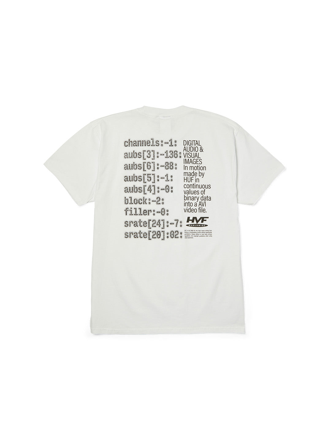 H Cam Tee White