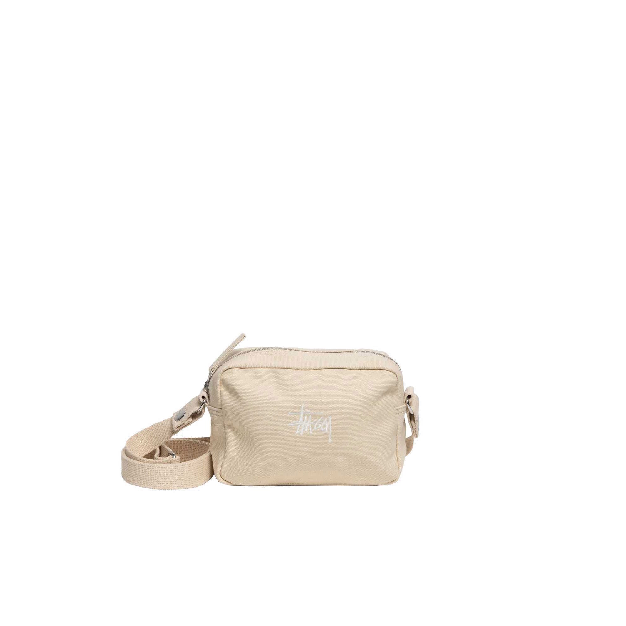 Canvas Side Pouch Cream