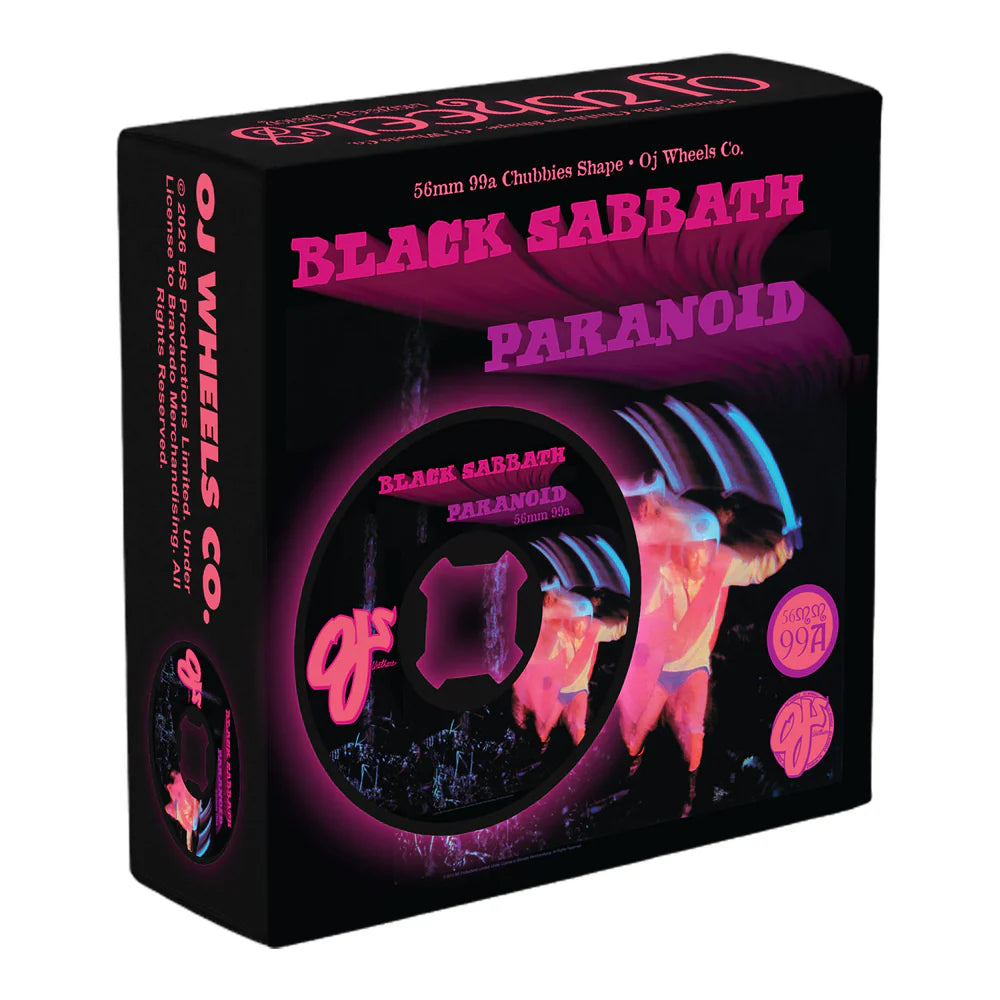 Black Sabbath Paranoid Chubbies 99a