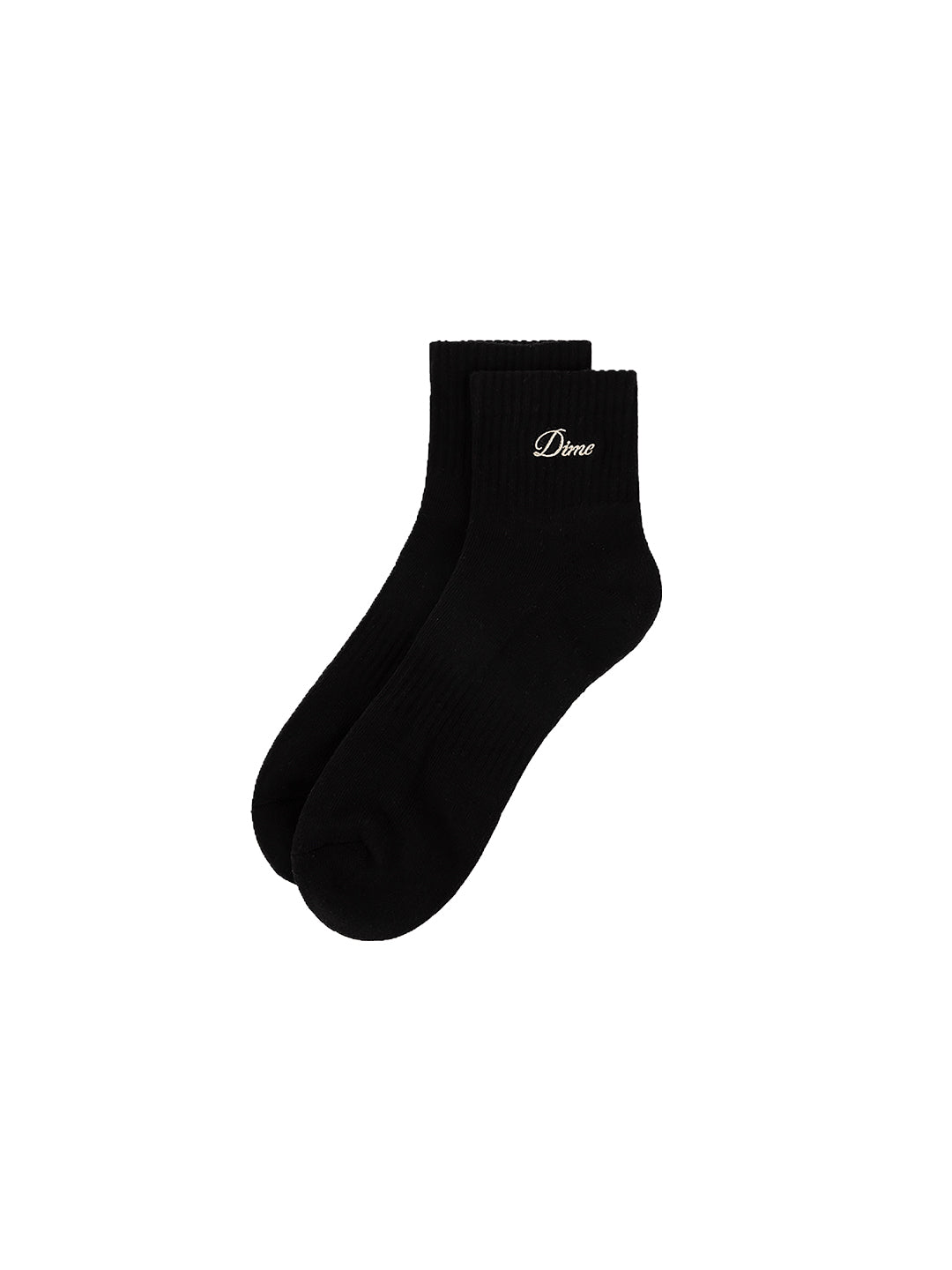 Two Pack Short Socks Black