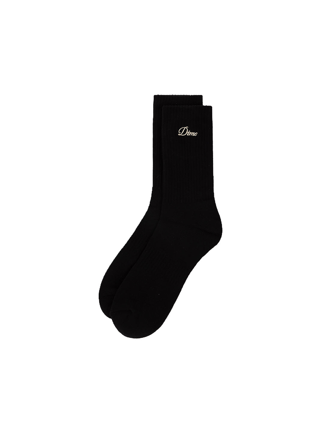 Two Pack Long Socks Black