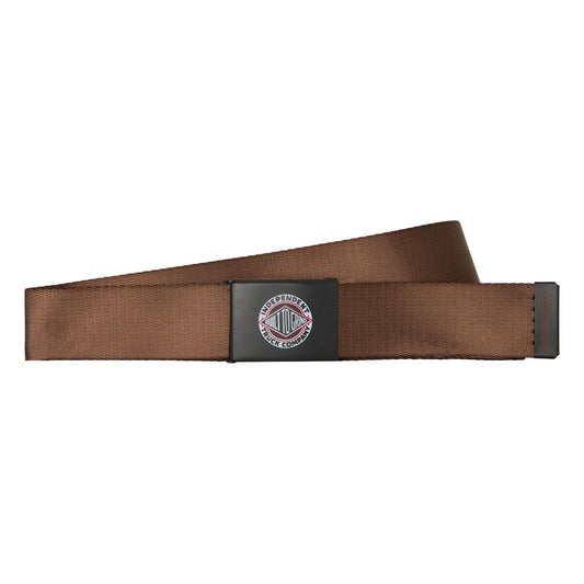 INDEPENDENT BTG SUMMIT WEB BELT BROWN