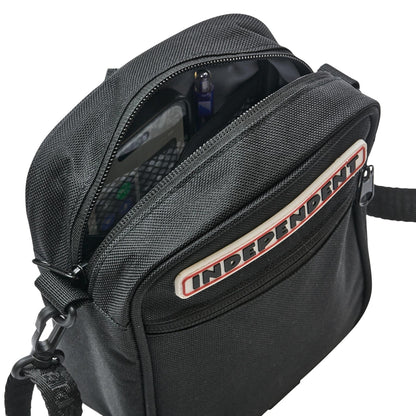 INDEPENDENT BAR LOGO SIDE BAG BLACK