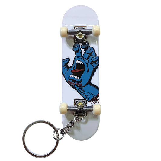 SANTA CRUZ SCREAMING HAND FINGERBOARD KEYCHAIN