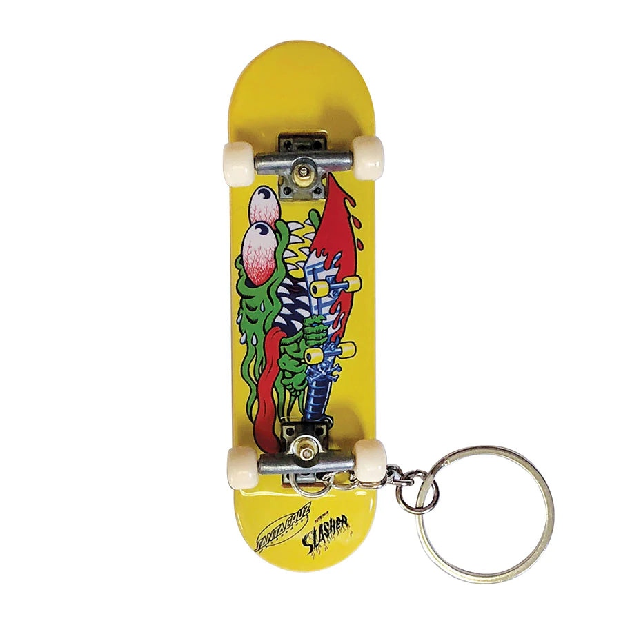 SANTA CRUZ SLASHER FINGERBOARD KEYCHAIN