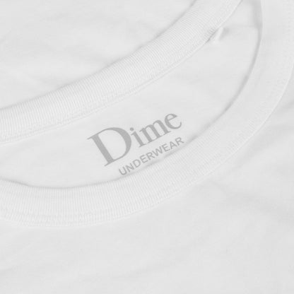 DIME CLASSIC 2 PACK UNDERSHIRT WHITE