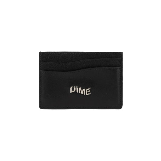 DIME LEATHER CARDHOLDER BLACK