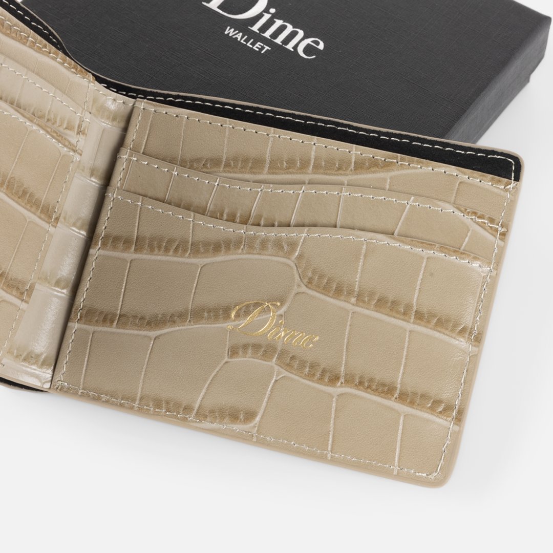 Croc Bifold Wallet Khaki