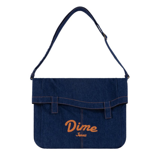 DIME JEANS MESSENGER BAG BLUE