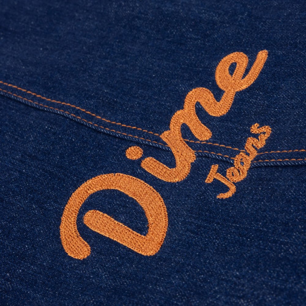 DIME JEANS MESSENGER BAG BLUE